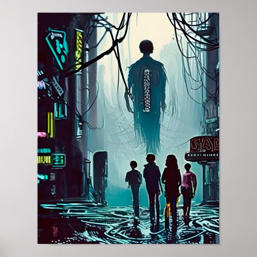 Het jagen van de Slechte Kerels (Versie 2) Poster (Voorkant)