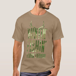 Het jagen Vist het dagelijks leven T-shirt