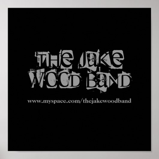 Het Jake Wood Band Poster (Voorkant)