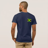 Het Jamaicaanse Olympische Dans T-shirt... - Geper T-shirt (Achterkant volledig)
