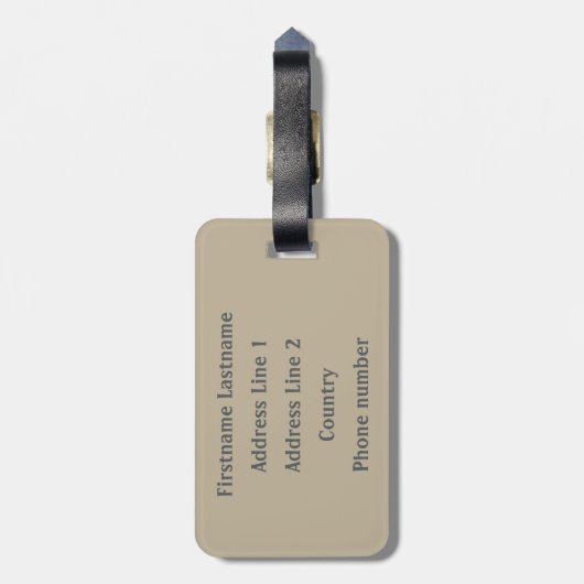 Het Japanse bagagelabel van de Kunst van Utamaro d (Achterkant verticaal)