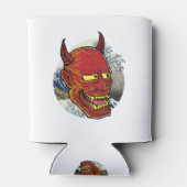 Het Japanse Hannya Masker Blikjeskoeler (Achterkant)