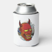 Het Japanse Hannya Masker Blikjeskoeler (Blikje Achterkant)