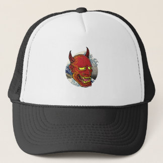 Het Japanse Hannya Masker Trucker Pet