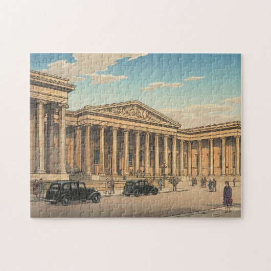 Het Japanse houtsnede van het British Museum Legpuzzel (Horizontaal)