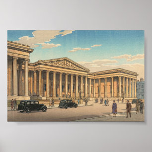 Het Japanse houtsnede van het British Museum Poster