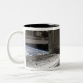 Het Japanse Kibo complex Tweekleurige Koffiemok (Links)