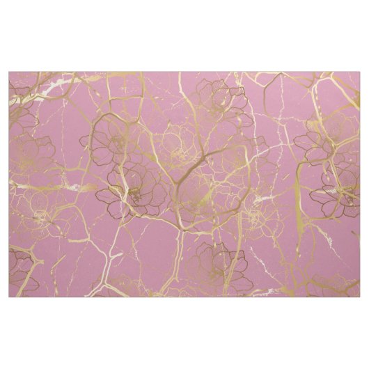 Het Japanse Kintsugi Pattern. Stof (Yard (91,4 cm))