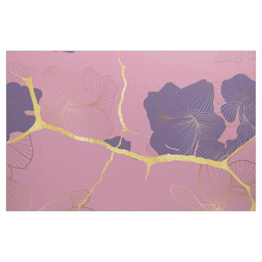 Het Japanse Kintsugi Pattern. Stof (Fat Quarter)