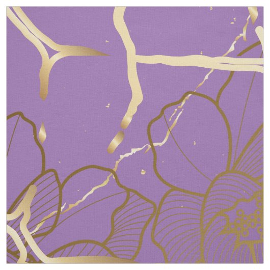 Het Japanse Kintsugi Pattern. Stof (Swatch)