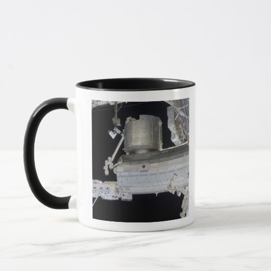 Het Japanse laboratorium van de Module Kibo van he Mok (Links)