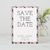 Het Japanse ontwerp van de patronen van de klap sp Save The Date (Staand voorkant)