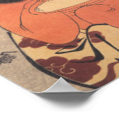 Het Japanse poster van Utamaro (Hoek)