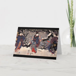 Het Japanse Schilderen c. 1800's Kaart