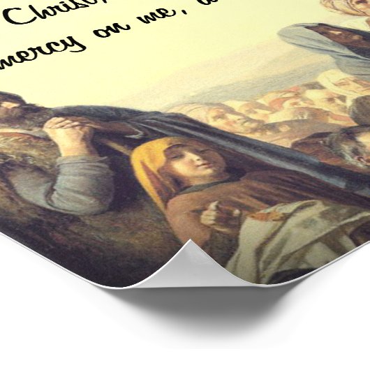 Het Jezus Poster (Hoek)