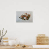 Het Johann Strauss Orchestra bij een gerechtshof Poster (Keuken)