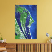 Het John F Kennedy Space Center Canvas Afdruk (Insitu (Woonkamer))
