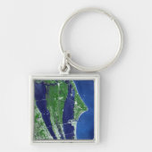 Het John F Kennedy Space Center Sleutelhanger (Voorkant)