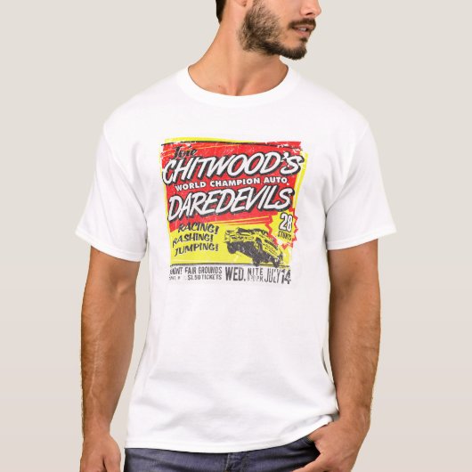 Het Joie Chitwood Thrill Show -Retro T T-shirt (Voorkant)