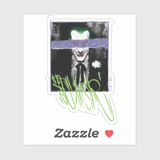 Het Joker plakboek foto Sticker (Vel)