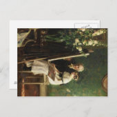 Het jonge artistieke Briefkaart (Voorkant / Achterkant)