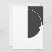 Het Jongen Meisje 6 Maand Half Jaar Partij Half Ve Kaart (Achterkant)