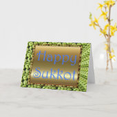 Het Joodse Feest van Sukkot van het Feest van Kaart (Gele Bloem)