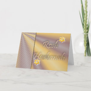 Het Joodse Nieuwjaar van Hashanah van Rosh Feestdagen Kaart
