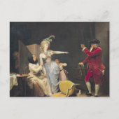 Het joodse oude Man, 1791 Briefkaart (Voorkant)