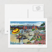 Het jubelen van het Saratoga Spa Recreation Center Briefkaart (Voorkant / Achterkant)