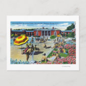 Het jubelen van het Saratoga Spa Recreation Center Briefkaart (Voorkant)