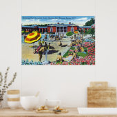 Het jubelen van het Saratoga Spa Recreation Center Poster (Keuken)