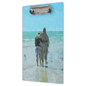 Het Jubileum loopt op de Abstracte Beach Klembord (Links)