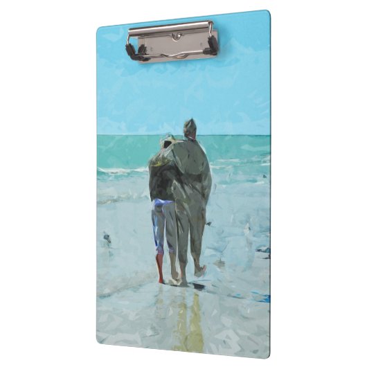 Het Jubileum loopt op de Abstracte Beach Klembord (Links)