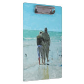 Het Jubileum loopt op de Abstracte Beach Klembord (Rechts)