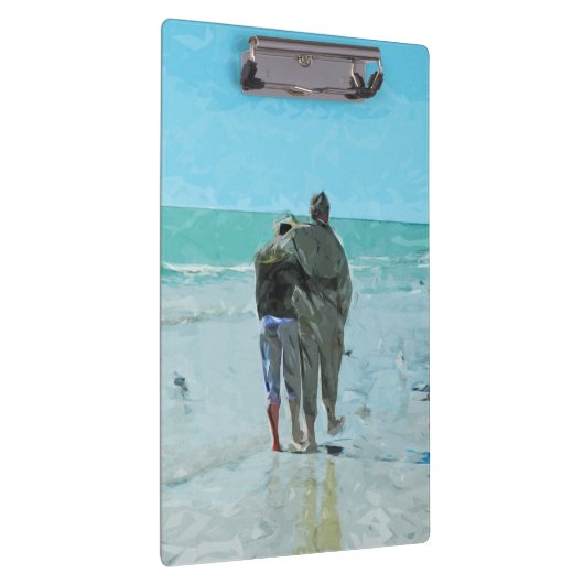 Het Jubileum loopt op de Abstracte Beach Klembord (Rechts)