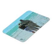 Het Jubileum loopt op de Abstracte Beach Magneet (Linkerzijde)