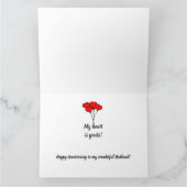 Het Jubileum van de echtgenoot houdt van mijn Kaart (Binnen)