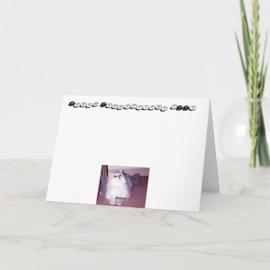 Het Jubileum van de Liefde van het konijntje Kaart (Achterkant)