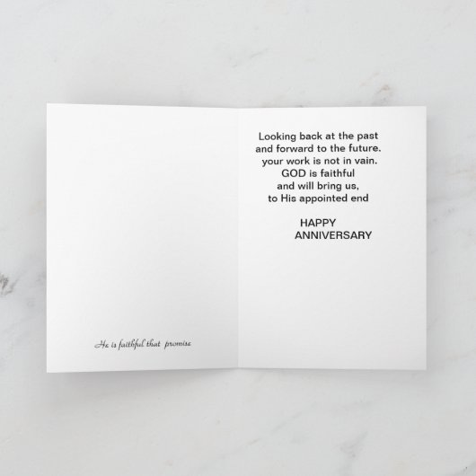 Het Jubileum van de predikant Kaart (Binnen)