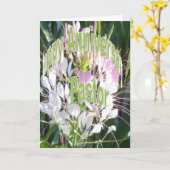 Het Jubileum van de predikant Kaart (Gele Bloem)