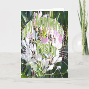 Het Jubileum van de predikant Kaart