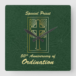 Het Jubileum van de priester vijftigste van het Vierkante Klok