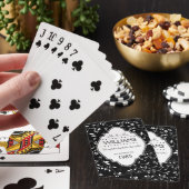 Het Jubileum van de weddenschap Gepersonaliseerd Z Pokerkaarten (Insitu)