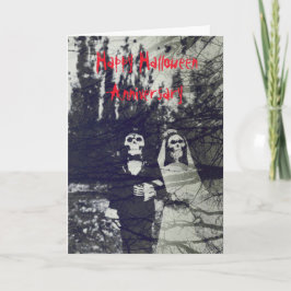 Het Jubileum van Halloween Kaart