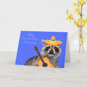 Het Jubileum van het huwelijk op Cinco DE Mayo Kaart (Gele Bloem)