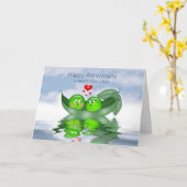 Het Jubileum van het huwelijk, Twee Erwten in een Kaart (Gele Bloem)