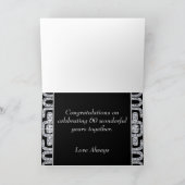 Het Jubileum van het Huwelijk van het diamanten Kaart (Binnen)