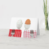 Het Jubileum van het Huwelijk van het ontbijt Kaart (Voorkant)