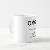 Het Jubileum van het werk, OMG nog een jaar, Grapp Koffiemok (Voorkant links)